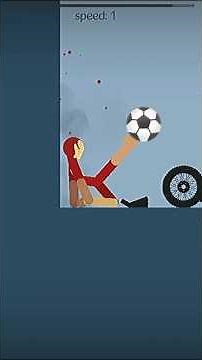 Stickman vs Ronaldo 💀 #stickmandismounting #gaming