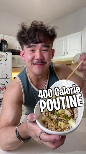 Poutine Deez Nuts in yo mouth😁 #cooking #fitness #diet #fitnessrecipe #healthyrecipe #lowcalorie
