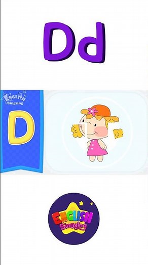 D Phonics - Letter D - Alphabet song | Learn phonics for kids #shorts