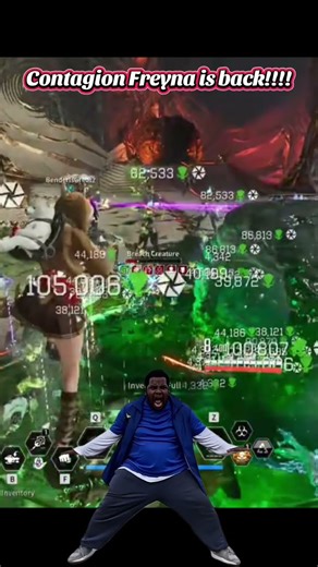 Contagion Freyna is back & melting everything Thanks @ggdebrontv for the build! #thefirstdescendant