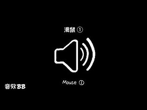 滑鼠①‖视频音效‖Video Sound Effect‖Mouse①