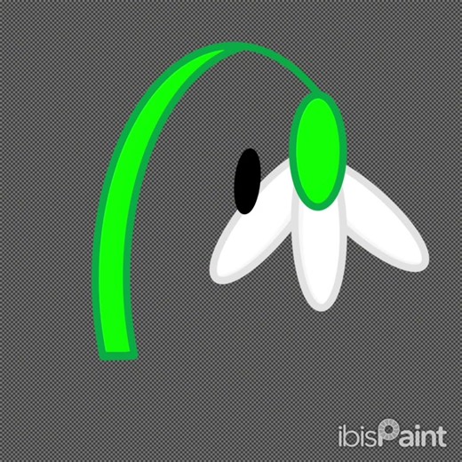 making my object show oc’s speedrun: Galanthus (Snowdrop Flowers) #speedrun #art #redesign #bfb #osc