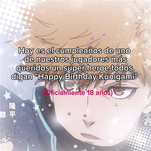 Happy Birthday Kunigami Celebration