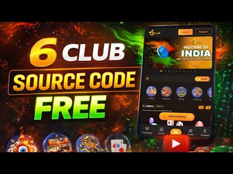 Create Your Own 6 Club Game | 6 ClubGame Development | Create ColourPrediction Game
