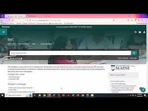 How to find peer reviewed research