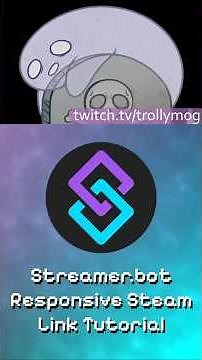 How to set up a responsive Steam link command in Streamer.bot!