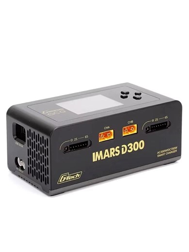Charge smarter, fly longer. Gens Ace D300 smart dual charger — 300W AC / 700W DC power with 16A fast recovery for your high-performance batteries. #fpv #charger #gens