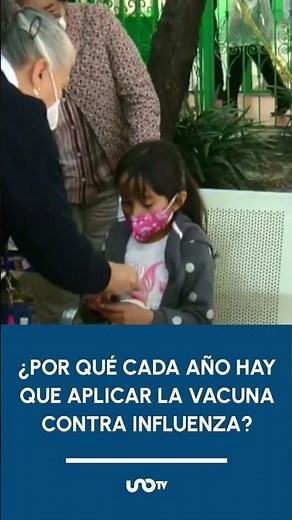 ¿Por qué cada año hay que aplicar la vacuna contra influenza?