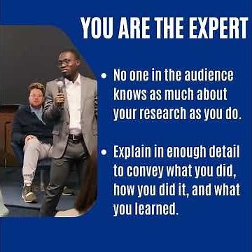 JSHS Tips: Oral Presentations