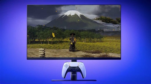 An Official PlayStation Monitor With A Built-In DualSense Charging Hook Has Been Revealed
