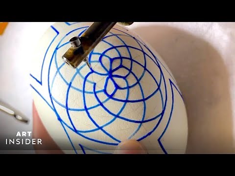 Artist Creates Intricate Pysanky Eggs With Wax | Art Insider