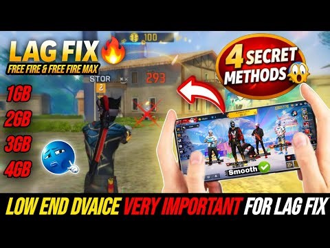 After Update Free Fire Lag Fix 4 Secret Mathode 📲😱🔥 How To fix Lag In 1gb 2gb 3gb Ram Mobile in Ff
