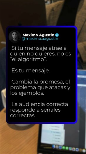 Cómo depurar el copy para cambiar de audiencia.