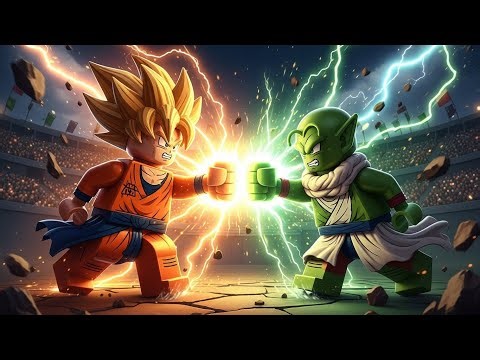 Goku Lego Cartoon Part 9 – Final Battle: Goku vs Piccolo Jr.