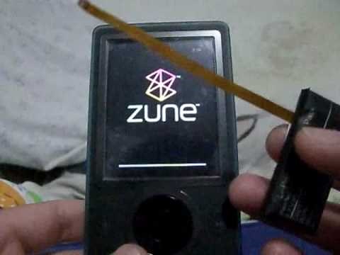 Zune 30gb fix/solution if it won't start/boot up (not frozen)