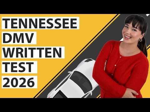 Tennessee DMV Written Test 2026 (60 Questions with Explained Answers)