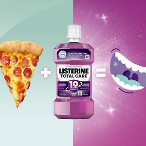 There’s loads of causes of bad breath, but looking at the food you eat can be an easy way to know what could be causing it 🍕​ We all know some of the main culprits; garlic, onions, coffee – but you shouldn’t have to stop eating what you fancy just to avoid bad breath. Using LISTERINE®️ TOTAL CARE kills up to 99% of plaque and bad breath-causing germs left behind after brushing 🙌​​ #Listerine #KeepYourBreathFresh #BadBreathCauses | Listerine