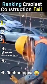 Top 5 Craziest Construction Fails Ever Caught on - Camera Shocking! #viralfails#hungergamestiktok