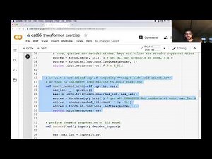 UMass CS685 (Advanced NLP) F20: Implementing a Transformer