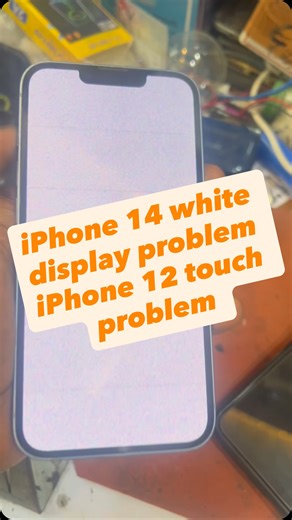 Tariful on Instagram: "iPhone 14 white display problem iPhone 12 touch problem"