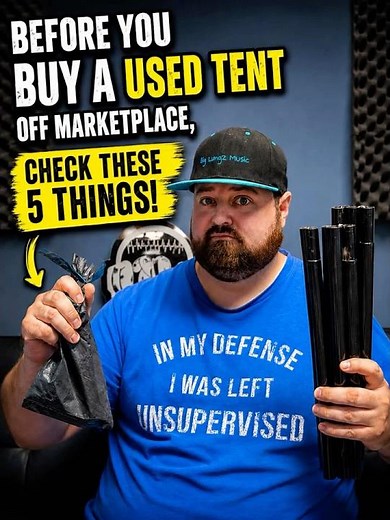Before You Buy a Used Tent Off Marketplace, Check These 5 Things!