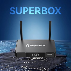 S6pro Super Box 2025 Fully Loaded with 4G 128GB Storage, Latest Superbox S6 Pro