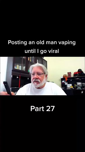 Love this #vaping #old #man #foryoupage #foryou