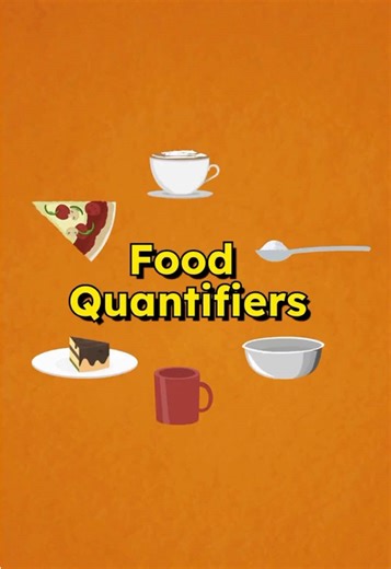 Food Quantifiers in Cooking Explained