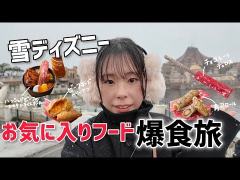 ディズニーvlog: 念願のショーを見たりお気に入りパークフードを食べ歩きした1日🍿