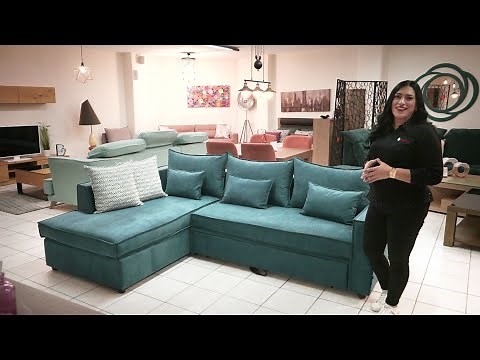Γωνιακός καναπές - Κρεβάτι Loft by Sofa.gr