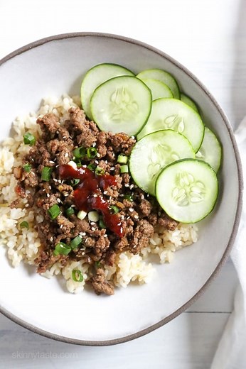Korean Beef Rice Bowl