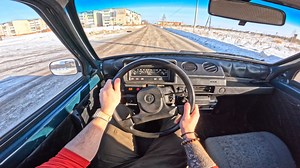 【4K纯享】2006 拉达 LADA 手动挡第一视角驾驶 POV