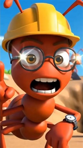 *ঘুমকাতুরে খরগোশ 🐰 আর ব্যস্ত পিঁপড়ে 🐜*#shorts #cartoonshorts #animatedshorts