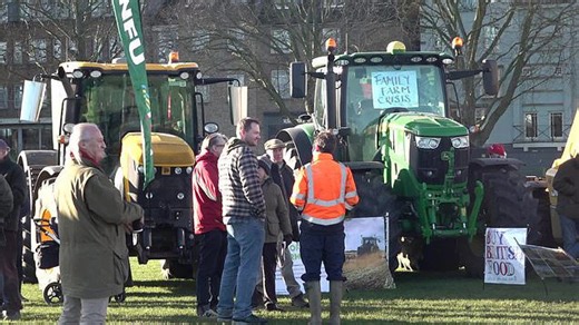 Farmers stage fresh protests over inheritance tax reforms
