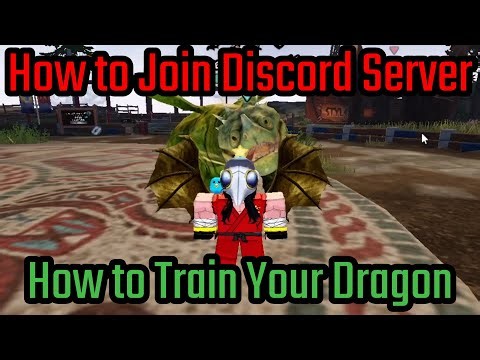 How to Join Discord Server in How to Train Your Dragon Roblox