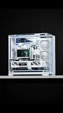 White Vision Power Build ❄️9850X3D + RTX 5070 Ti White Beast ⚡ #pcbuild #gamingpc #pc