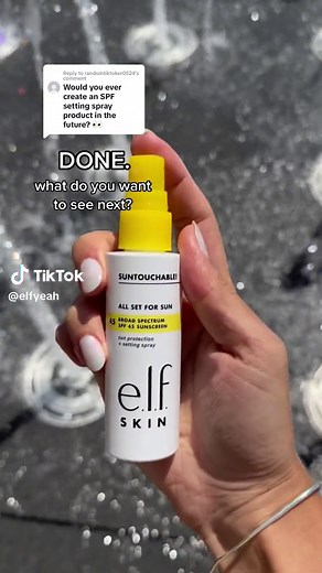 Achieve Your Dream Look with Elf SPF Setting Spray