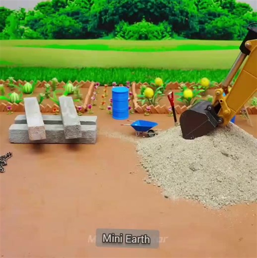 Mini construction project that will blow your mind 😱 #construction #fyp