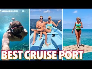 🤯 MIND BLOWING EXCURSION IN ROATAN HONDURAS BEST BEACHES WEST END VS WEST BAY ROYAL CARIBBEAN CRUISE