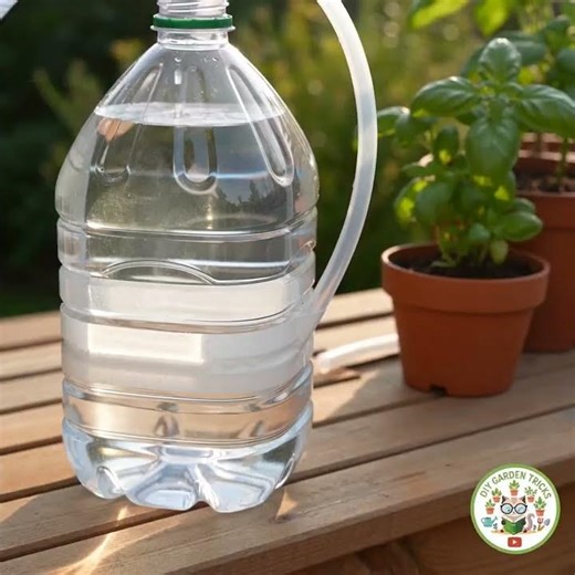 DIY Garden Tricks: Simple Watering for Your Garden! (Zero-Tech)