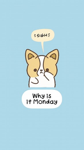 Adorable Corgi Animated GIF for a Happy Monday