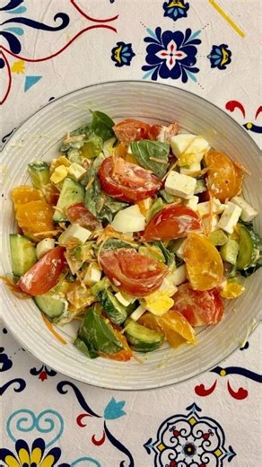 SALADE FRAÎCHE D’ÉTÉ🥗 #sansgluten #glutenfree #saladrecipe #glutenfreeliving #glutenfreediet