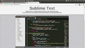 sublime 编辑器的使用