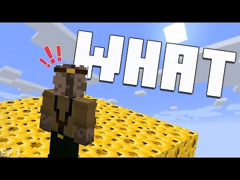 This Skyblock is Unlike Anything You've Seen... (Trust Me) | Cheese Block Ep1