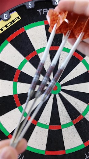 The LONGEST Darts I've ever thrown🤣🤣 This was some experience... #darts #doubletopdartshop | Double Top Dart Shop