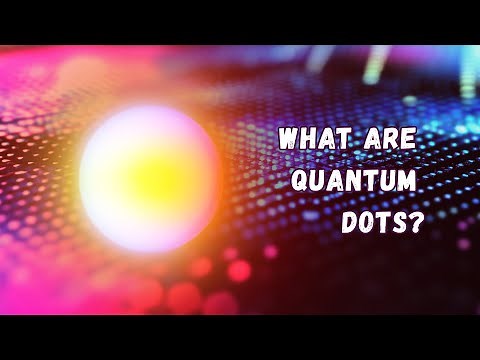 What are quantum dots, how are they structured, and what are they used for?