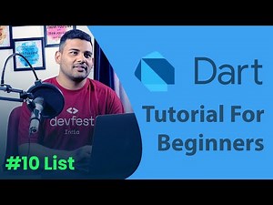 Lists in Dart - #10 Dart Programming Tutorial for Beginners
