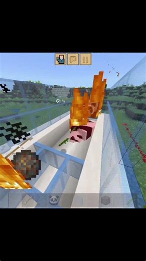 automatic fire charge Cannon machine🔥 #minecraft #gaming #viral