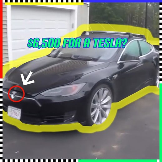 9.6K views · 97 reactions | World's CHEAPEST Tesla so far! | Rich Rebuilds | Facebook
