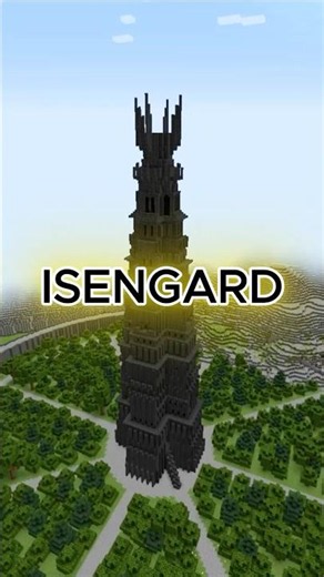 ISENGARD TIMELAPSE - MINECRAFT BUILD